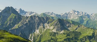 Blick in das Allgäu.
