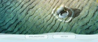 Startscreen des Lernspiels