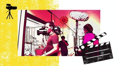 Montage: Medienberufe hinter den Kulissen,