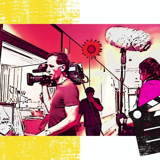 Montage: Medienberufe hinter den Kulissen,