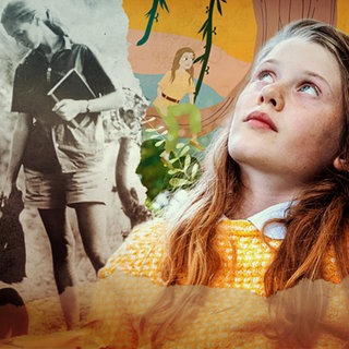 Bildmontage von Jane Goodall.