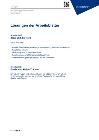 Screenshot des Arbeitsblattes