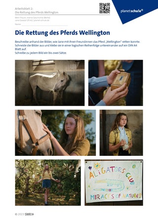 Screenshot des Arbeitsblattes