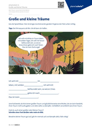 Screenshot des Arbeitsblattes