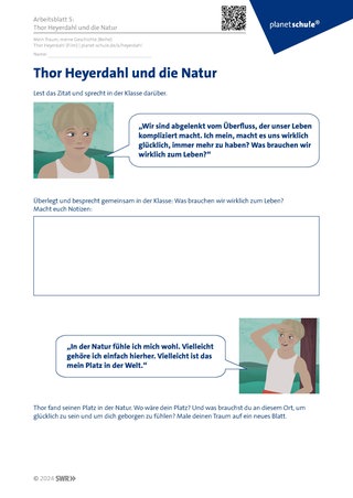 Screenshot des Arbeitsblattes