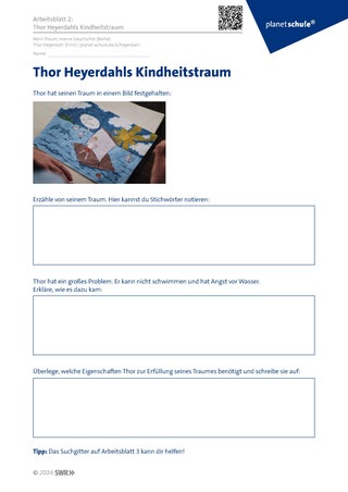 Screenshot des Arbeitsblattes