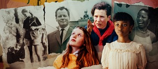 Montage der verschiedenen Protagonist:innen der Serie.