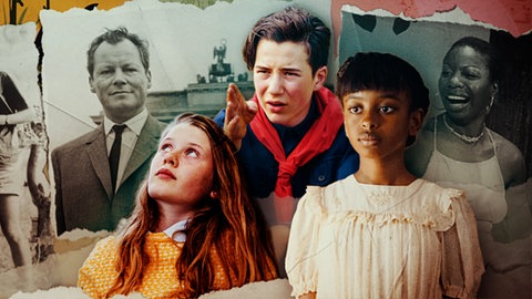 Montage der verschiedenen Protagonist:innen der Serie.