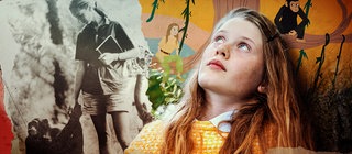 Bildmontage von Jane Goodall.