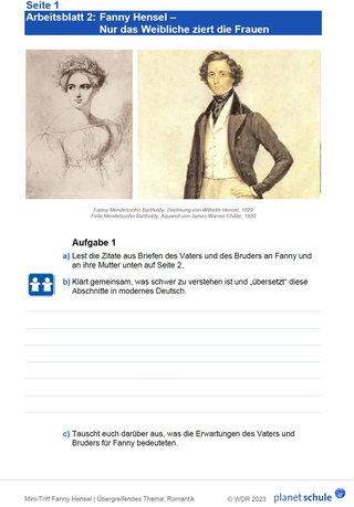 Screenshot Hensel Arbeitsblatt 2
