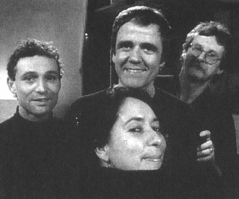 Peter Schelling, Bernie Schürch, Roger Zanetti, (v.l.n.r.) und Floriana Frassetto (unten) (Foto: SWR, Gesine Torkewitz)