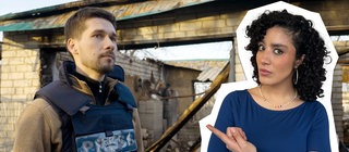 Screenshot aus dem Film "Krasser Job – Berichten aus dem Krieg"