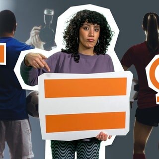 Screenshot aus dem Film "Wie gleichberechtigt läuft’s im Sport?"