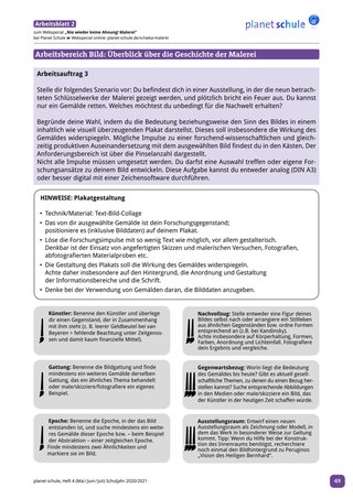 Arbeitsblatt 2: Arbeitsbereich Bild