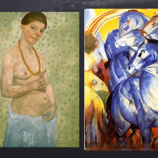 Screenshot aus dem Lernspiel Timebrush - Kunst trifft KI: Mache mit KI aus Fotos Kunstwerke! Oder teste dein Wissen im Quiz - erkennst du das Original?