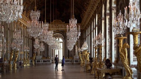 Schloss Versailles innen. (Foto: SWR – Screenshot aus der Sendung)