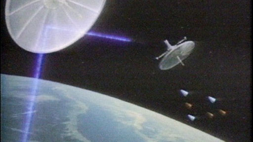 Simulation: Raketenabwehr im All