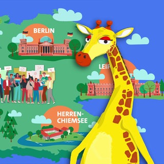 Das große Grundgesetz-Quiz - mit Giraffe!