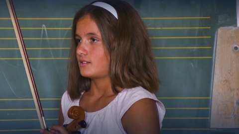 Schau in meine Welt: Kruna, die Geige und das Lampenfieber