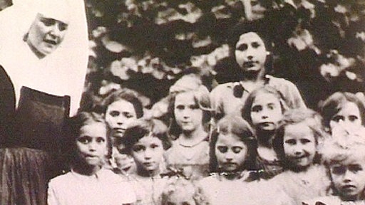 Die Kinder der Mulfinger St. Josefspflege.