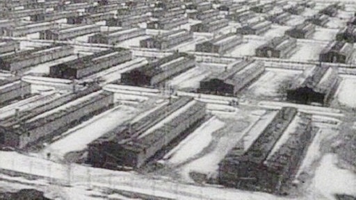 Baracken in Auschwitz