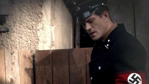Felix Landau in SS-Uniform.