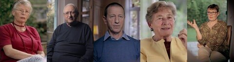 Kinder und Enkel der Protagonisten.