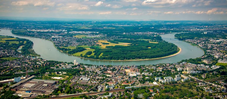 Luftaufnahme von Köln (Foto: WDR, picture-alliance/blickwinkel/H. Blossey)