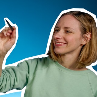 Presenterin der Folge zu Stichproben und Kenngrößen im kolleg24 Mathematik