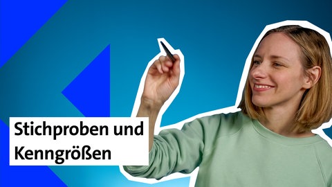 Presenterin der Folge zu Stichproben und Kenngrößen im kolleg24 Mathematik