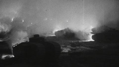 Panzer im Gefechtsnebel (Foto: SWR – Screenshot aus der Sendung)