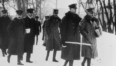 Gruppe von Generälen.