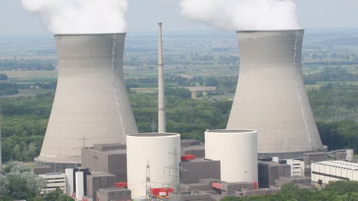 Kernkraftwerk Gundremmingen von außen. (Foto: RWE)