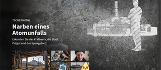 Screenshot aus der Multimedia-Reportage zum Thema "Tschernobyl - Narben eines Atomunfalls"