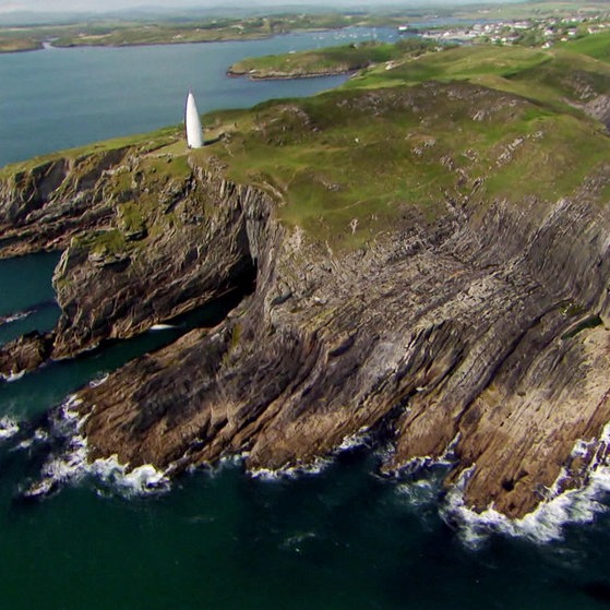 Luftbild Westirland.