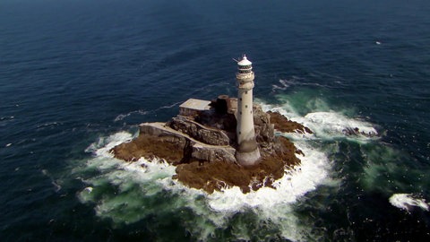 Luftbild Fastnet Rock.