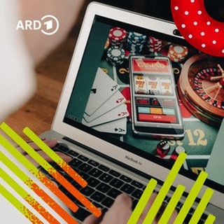 Symbolfoto Online Glueckspiel, virtuelle Spielautomaten, Gambling.