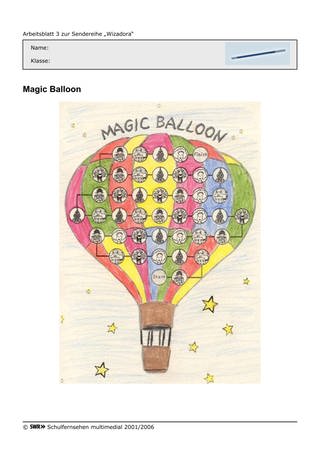 Arbeitsblatt 3: Spielanleitung Magic Balloon (Foto: )