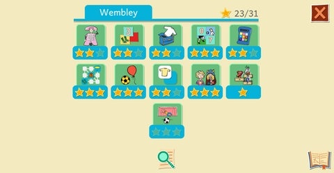 Screenshot aus dem Lernspiel