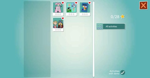 Screenshot aus dem Lernspiel