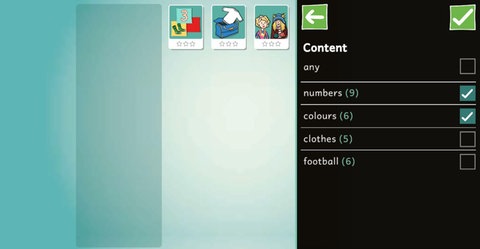 Screenshot aus dem Lernspiel