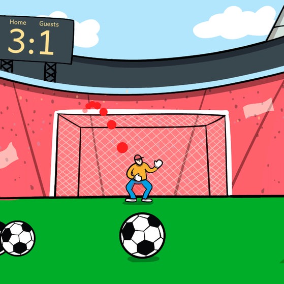 Screenshot aus dem Lernspiel.