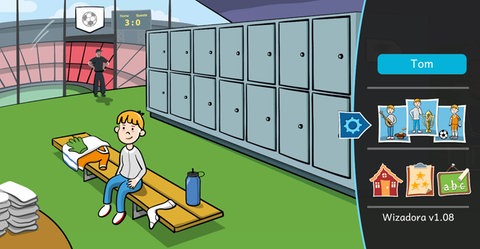 Screenshot aus dem Lernspiel.