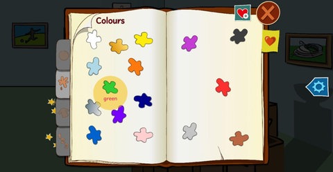 Screenshot aus dem Lernspiel