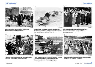 Lösungen 2A: Historische Bilder Leningrad (Foto: )