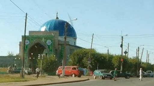 Moschee in Karaganda (Foto: SWR - Screenshot aus der Sendung)