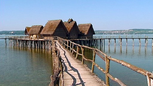 Das Pfahlbaumuseum in Unteruhldingen am Bodensee