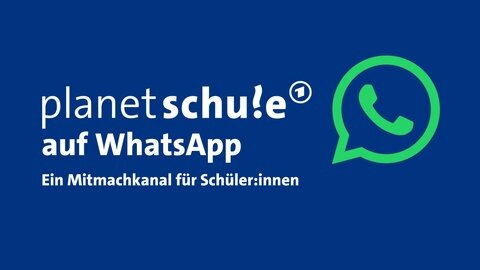 planet schule auf WhatsApp. Ein Mitmachkanal für Schüler:innen.