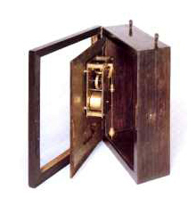 Fotografie einer Huygensuhr