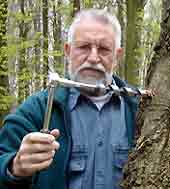 Tierfilmer Markus Zeugin in seinem Element